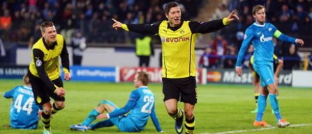 Liga Campionilor: Zenit Sankt Petersburg - Borussia Dortmund 2-4